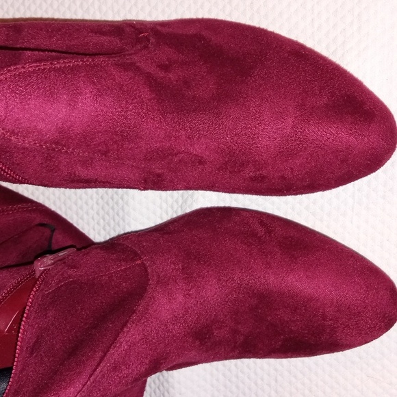 Wild Diva Knee High Boots 10 - Picture 6 of 7